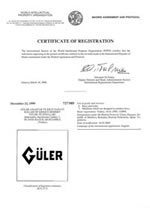 KALİTE BELGELERİ - Güler Anahtar